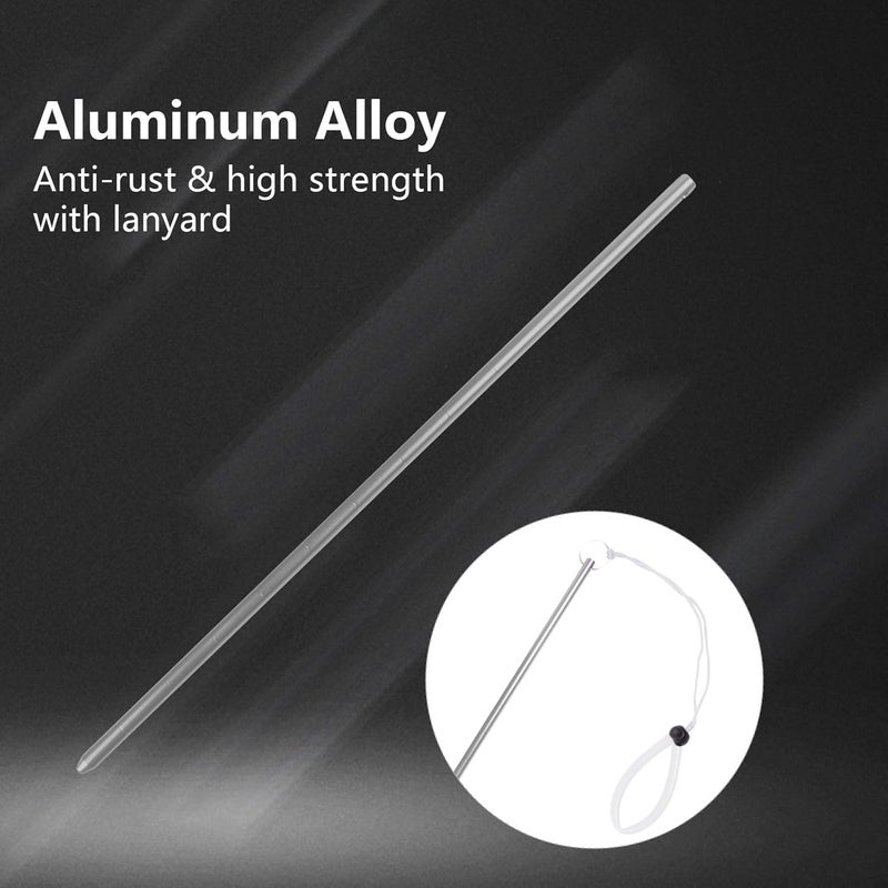 ORCATORCH Scuba Diving Pointer 13 inchs Aluminum Alloy Lobster Tickle Pointer Underwater Shaker Noise Maker Dive Stick Rod with Lanyard Multifunctional Scuba Diving Accessories - Image 5